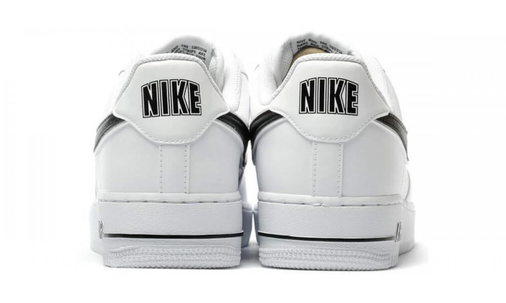 Nike force black and clearance white